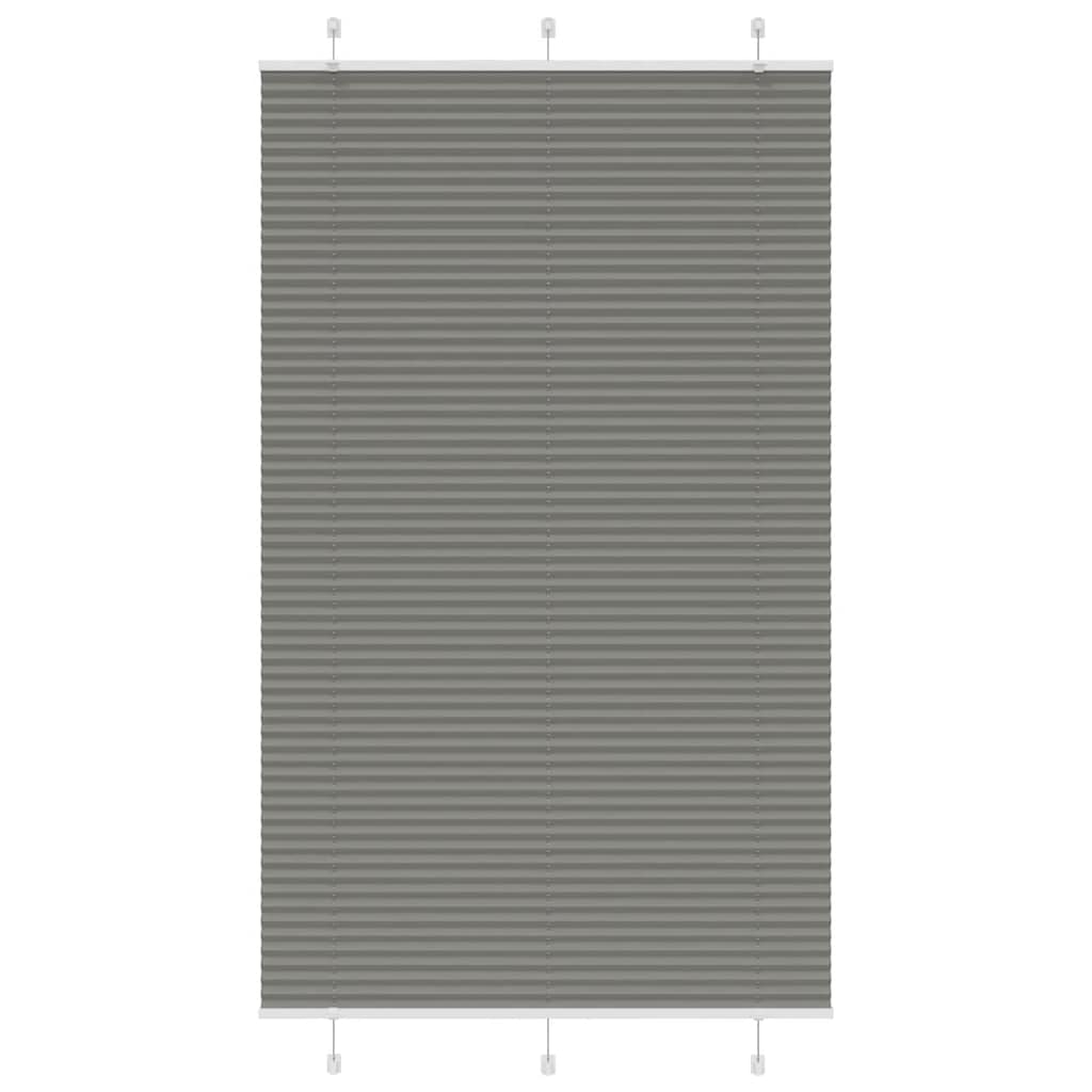 Plissee Stoffbreite 44,4 Cm Polyester Anthrazit
