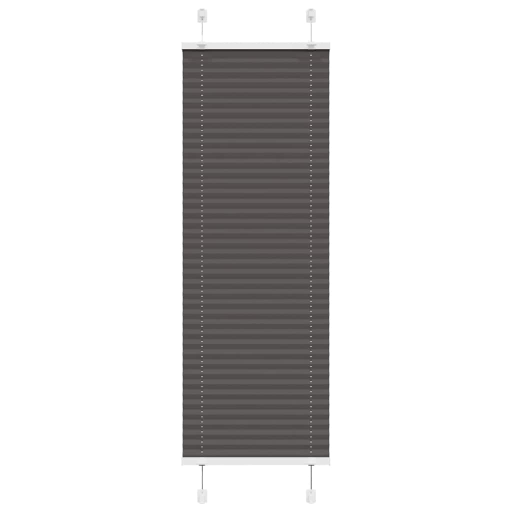 Plissee Stoffbreite 39,4 Cm Polyester Schwarz