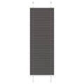 Plissee Stoffbreite 39,4 Cm Polyester Schwarz