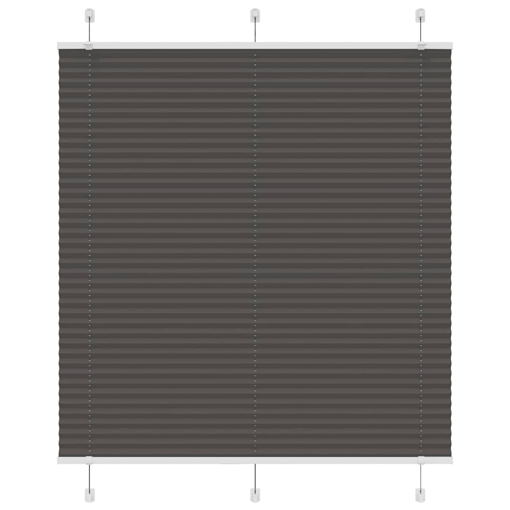 Plissee Stoffbreite 39,4 Cm Polyester Schwarz