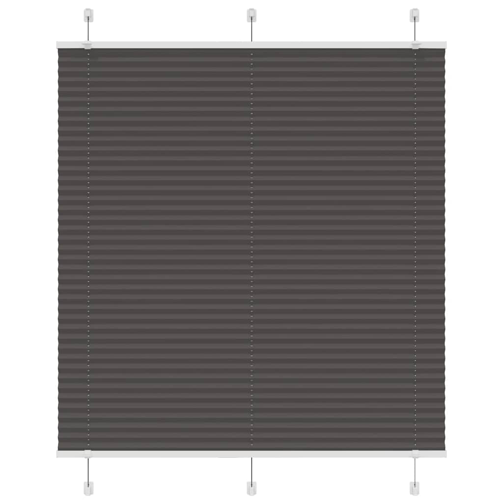 Plissee Stoffbreite 39,4 Cm Polyester Schwarz