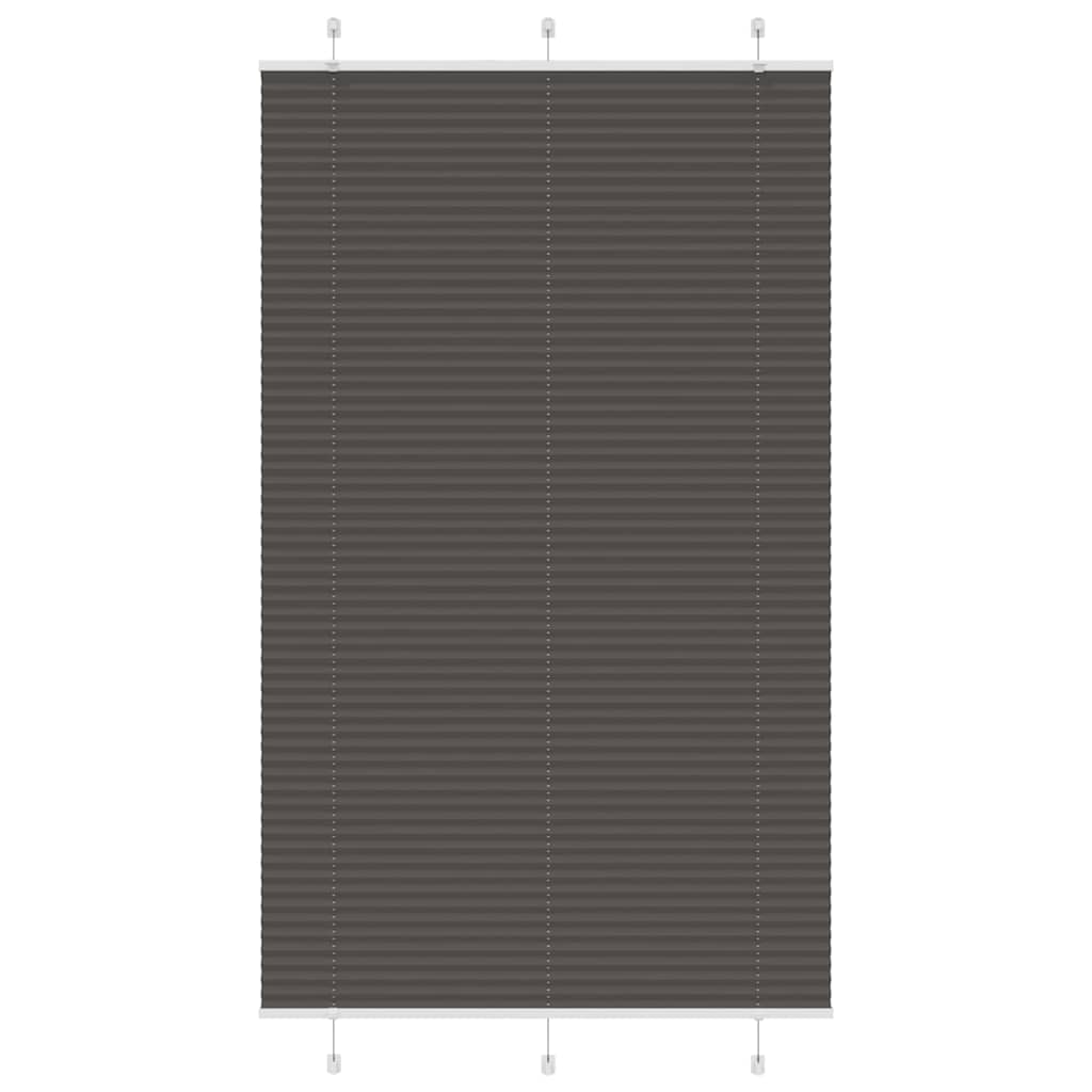 Plissee Stoffbreite 39,4 Cm Polyester Schwarz