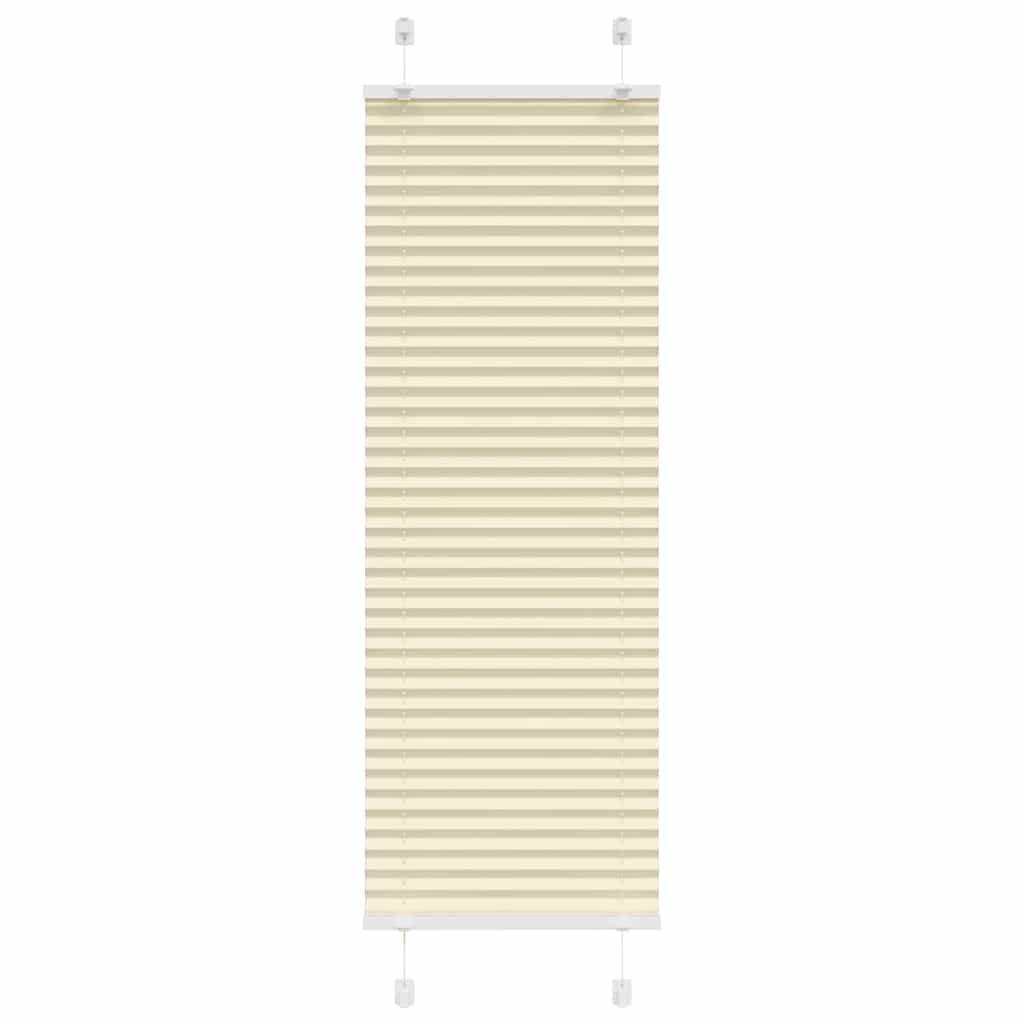 Plissee Stoffbreite 39,4 Cm Polyester Creme