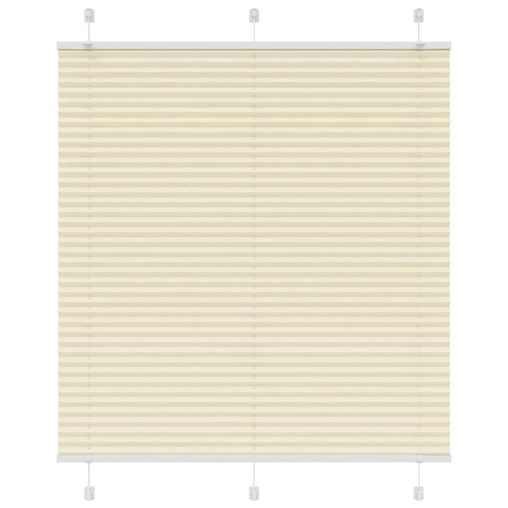Plissee Stoffbreite 39,4 Cm Polyester Creme