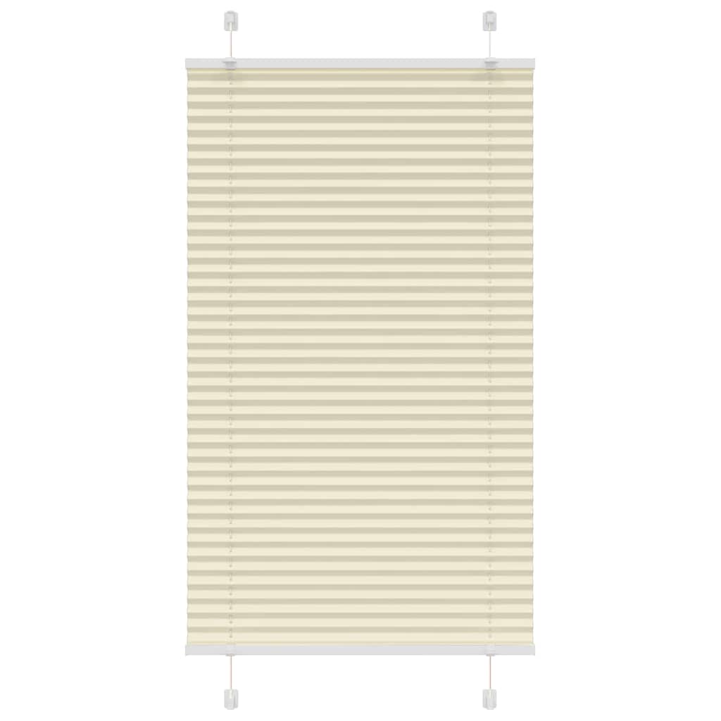 Plissee Stoffbreite 39,4 Cm Polyester Creme
