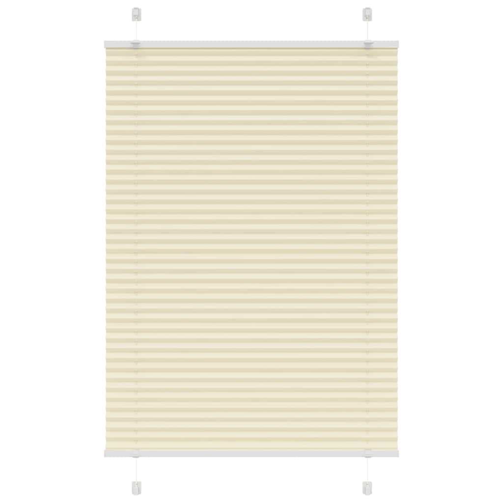 Plissee Stoffbreite 39,4 Cm Polyester Creme