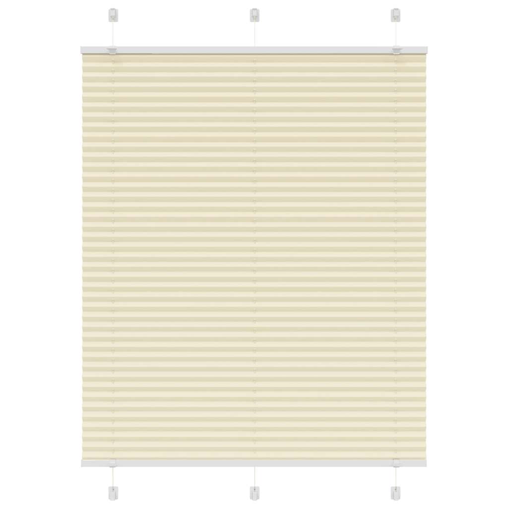 Plissee Stoffbreite 39,4 Cm Polyester Creme