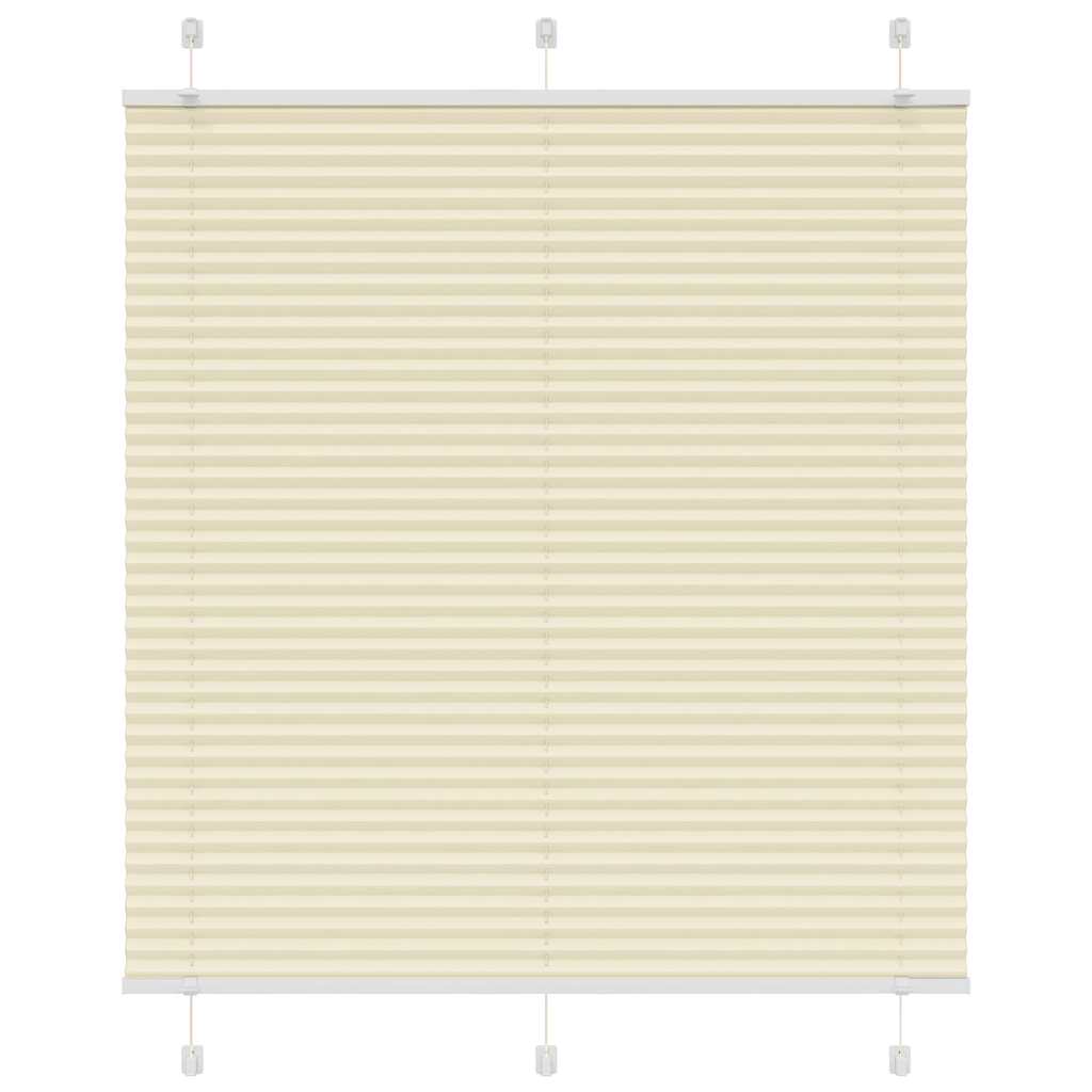 Plissee Stoffbreite 39,4 Cm Polyester Creme