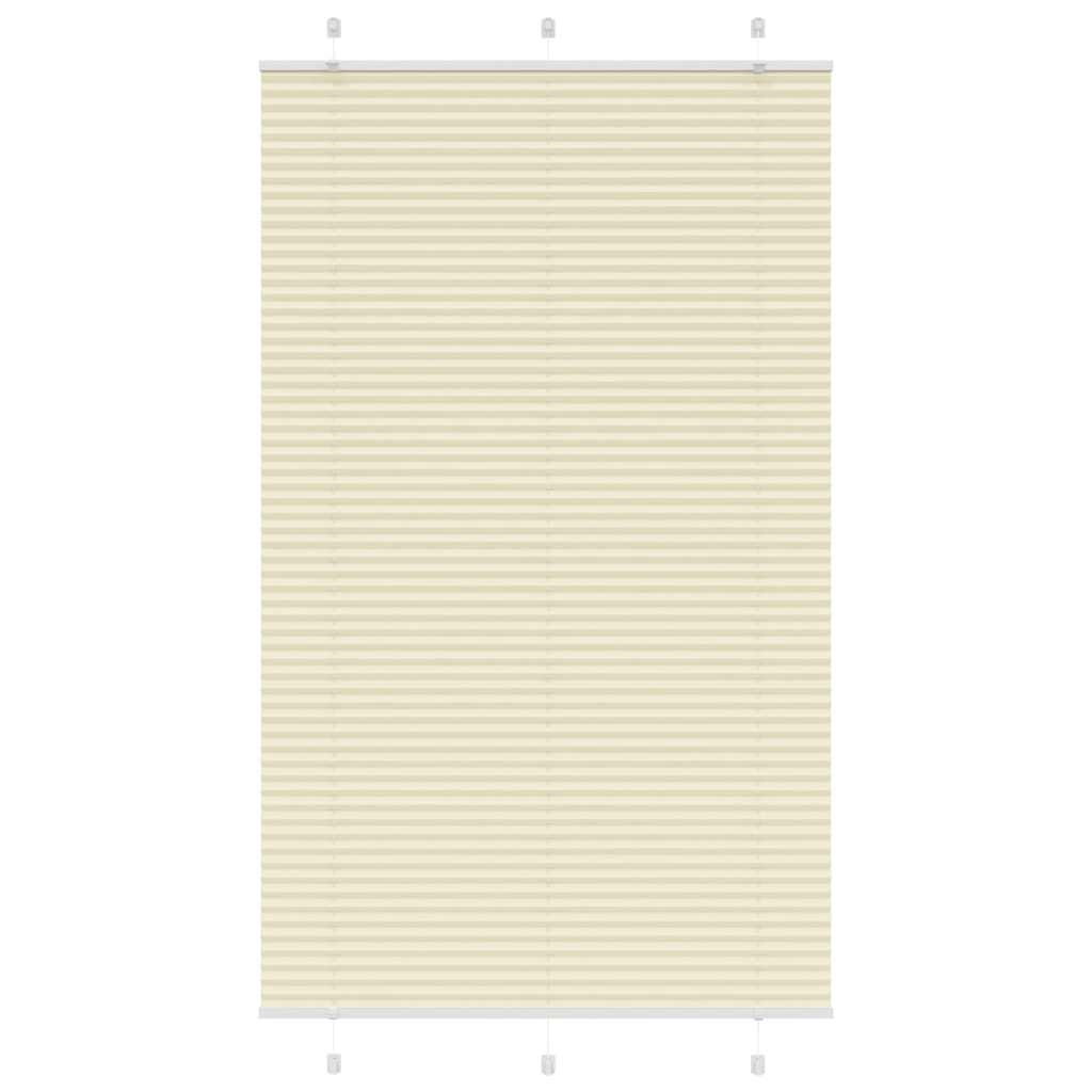 Plissee Stoffbreite 39,4 Cm Polyester Creme