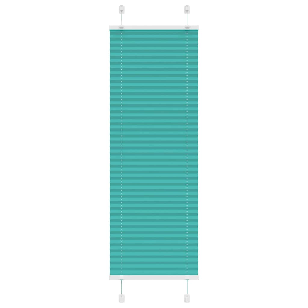 Plissee Stoffbreite 84,4 Cm Polyester Petrolgrün
