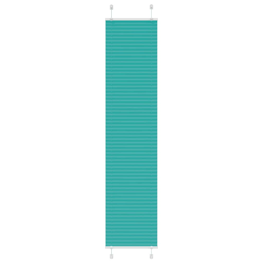 Plissee Stoffbreite 84,4 Cm Polyester Petrolgrün