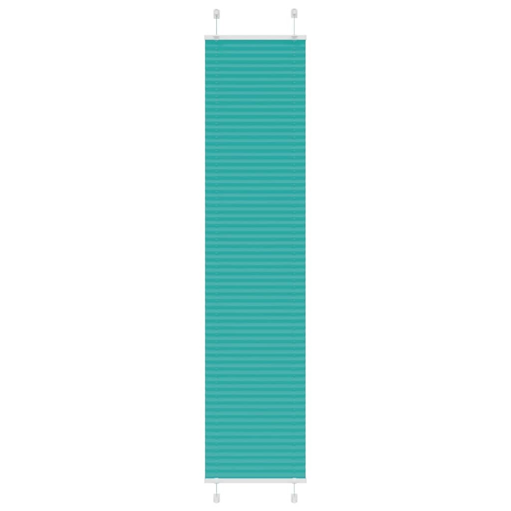 Plissee Stoffbreite 84,4 Cm Polyester Petrolgrün