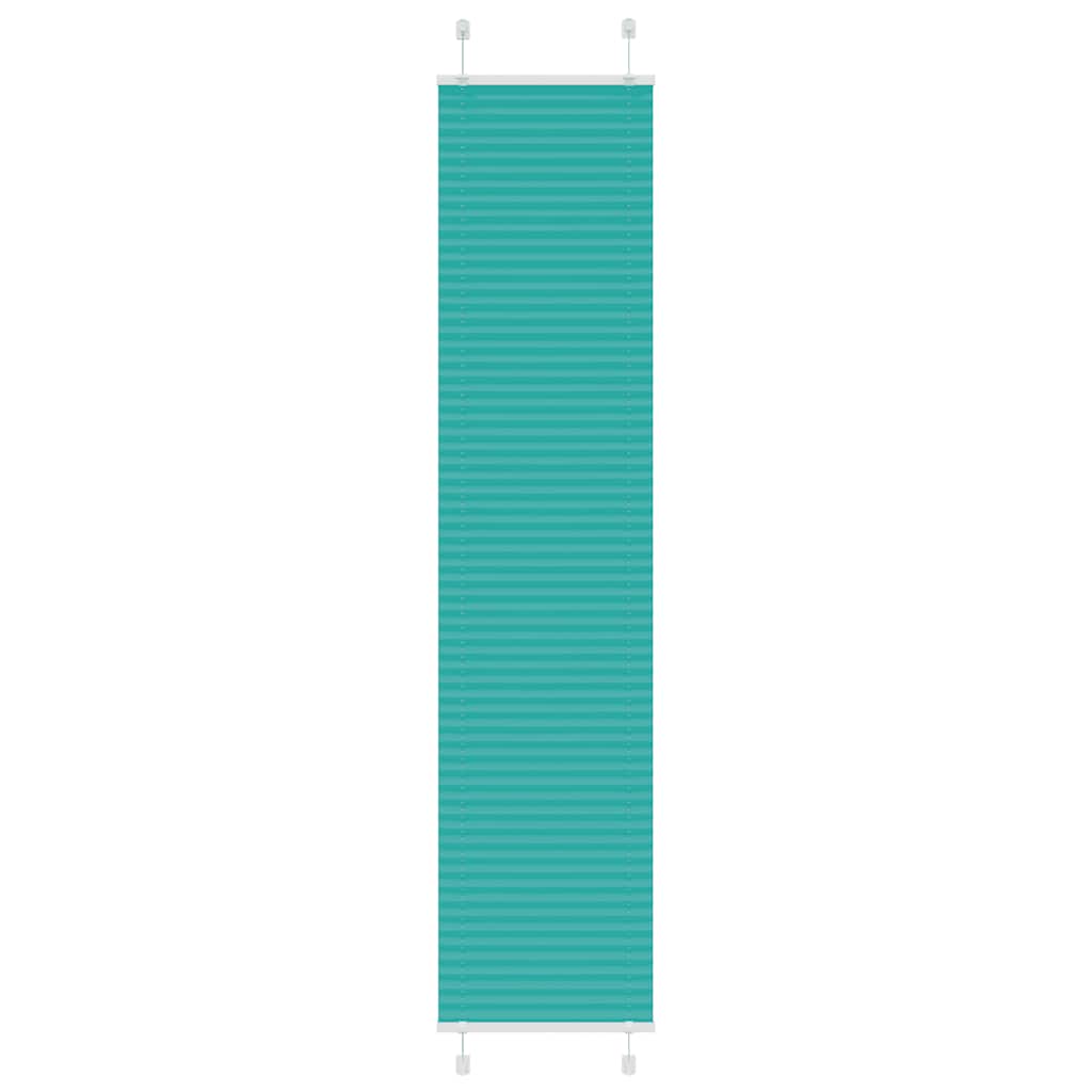 Plissee Stoffbreite 84,4 Cm Polyester Petrolgrün