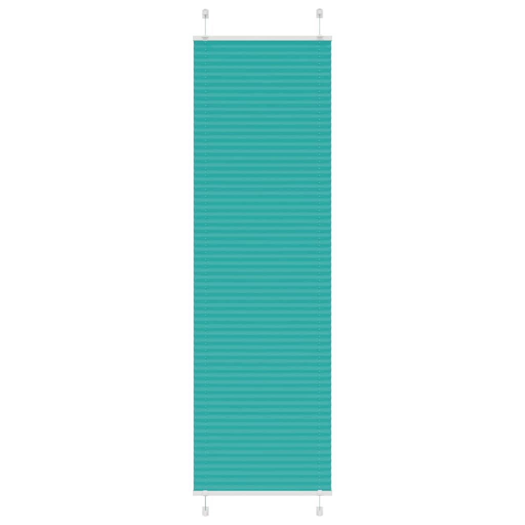 Plissee Stoffbreite 84,4 Cm Polyester Petrolgrün