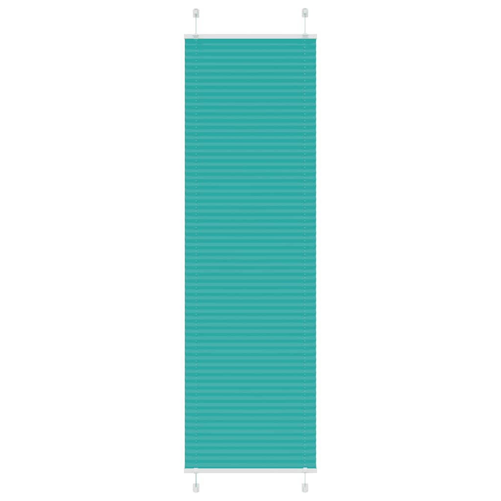 Plissee Stoffbreite 84,4 Cm Polyester Petrolgrün