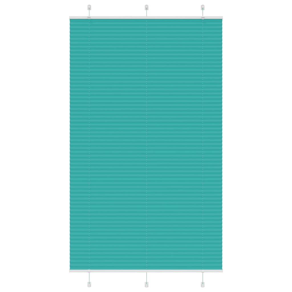 Plissee Stoffbreite 84,4 Cm Polyester Petrolgrün