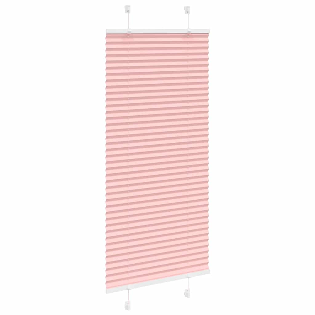 Plissee Stoffbreite 59,4 Cm Polyester Rosa