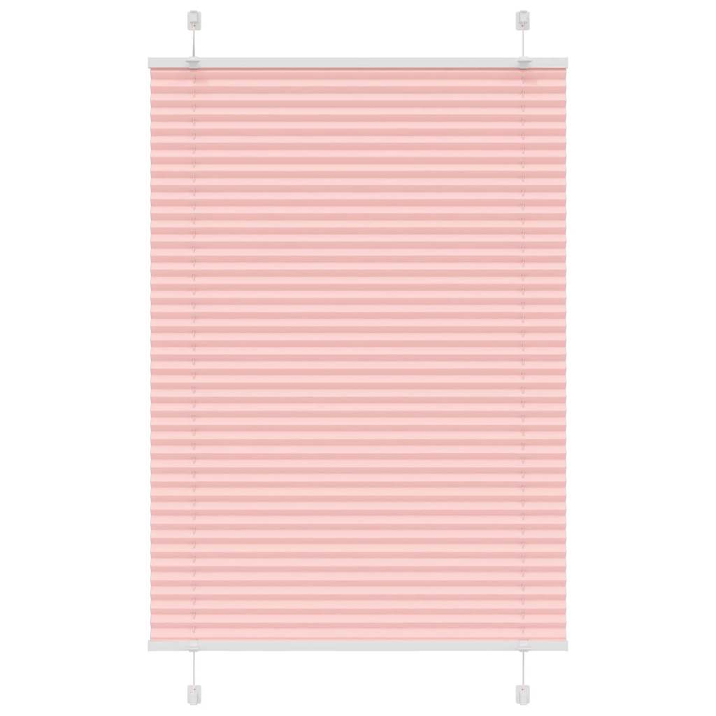 Plissee Stoffbreite 59,4 Cm Polyester Rosa