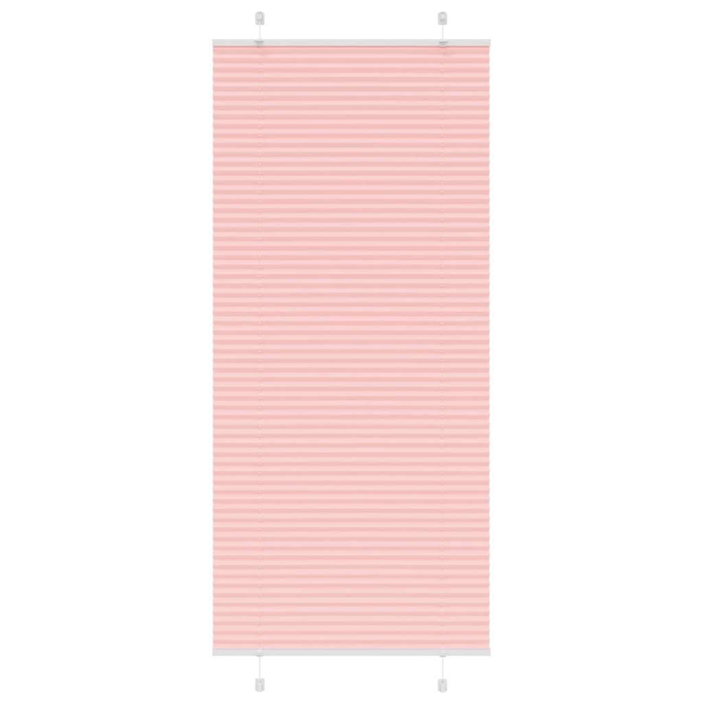 Plissee Stoffbreite 59,4 Cm Polyester Rosa