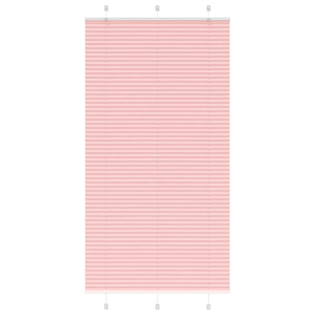 Plissee Stoffbreite 59,4 Cm Polyester Rosa