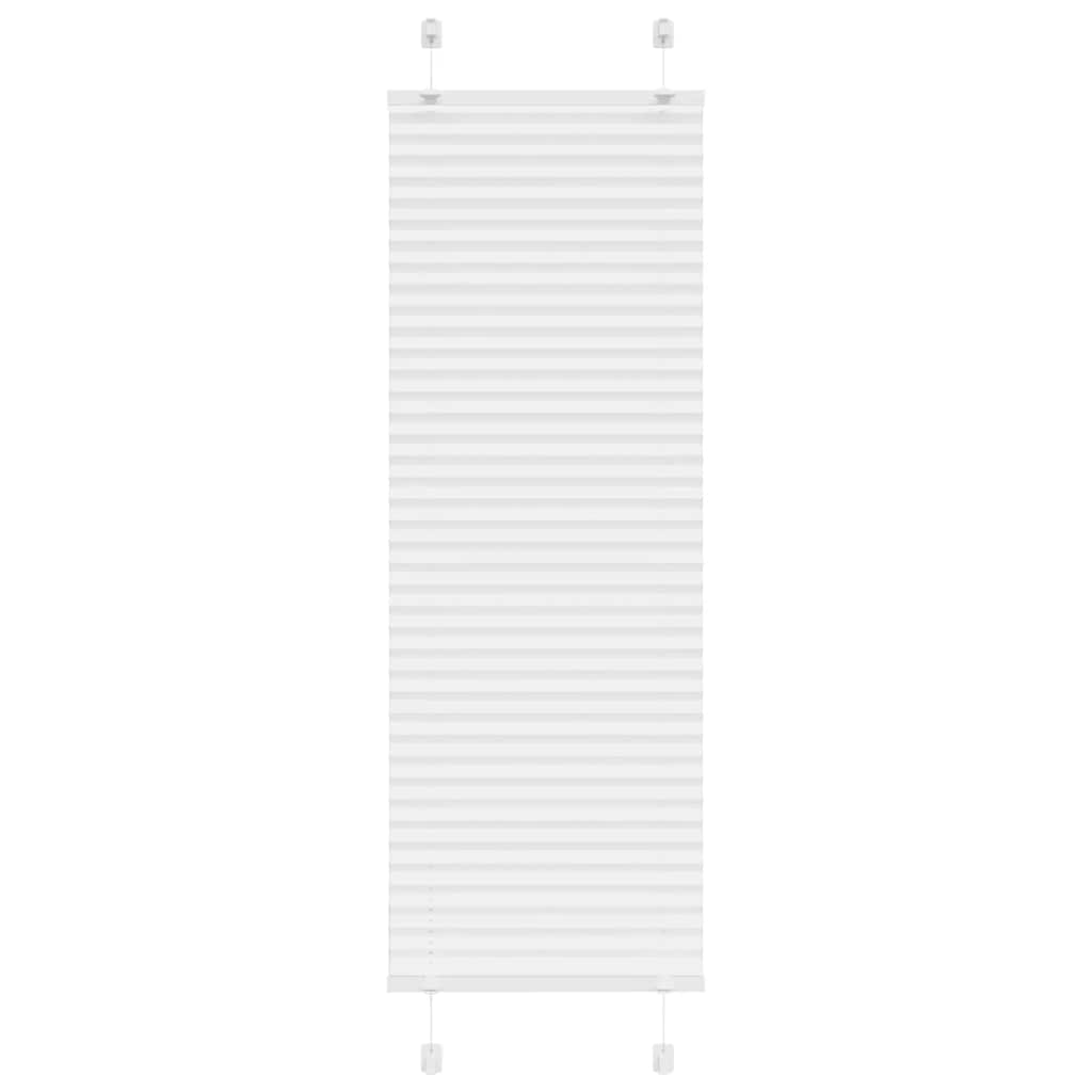 Plissee Stoffbreite 104,4 Cm Polyester Weiß