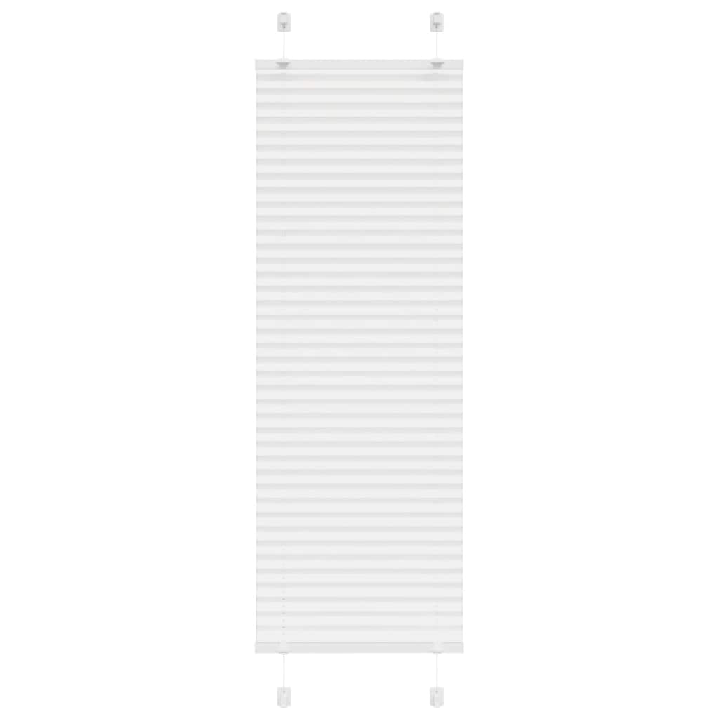 Plissee Stoffbreite 104,4 Cm Polyester Weiß