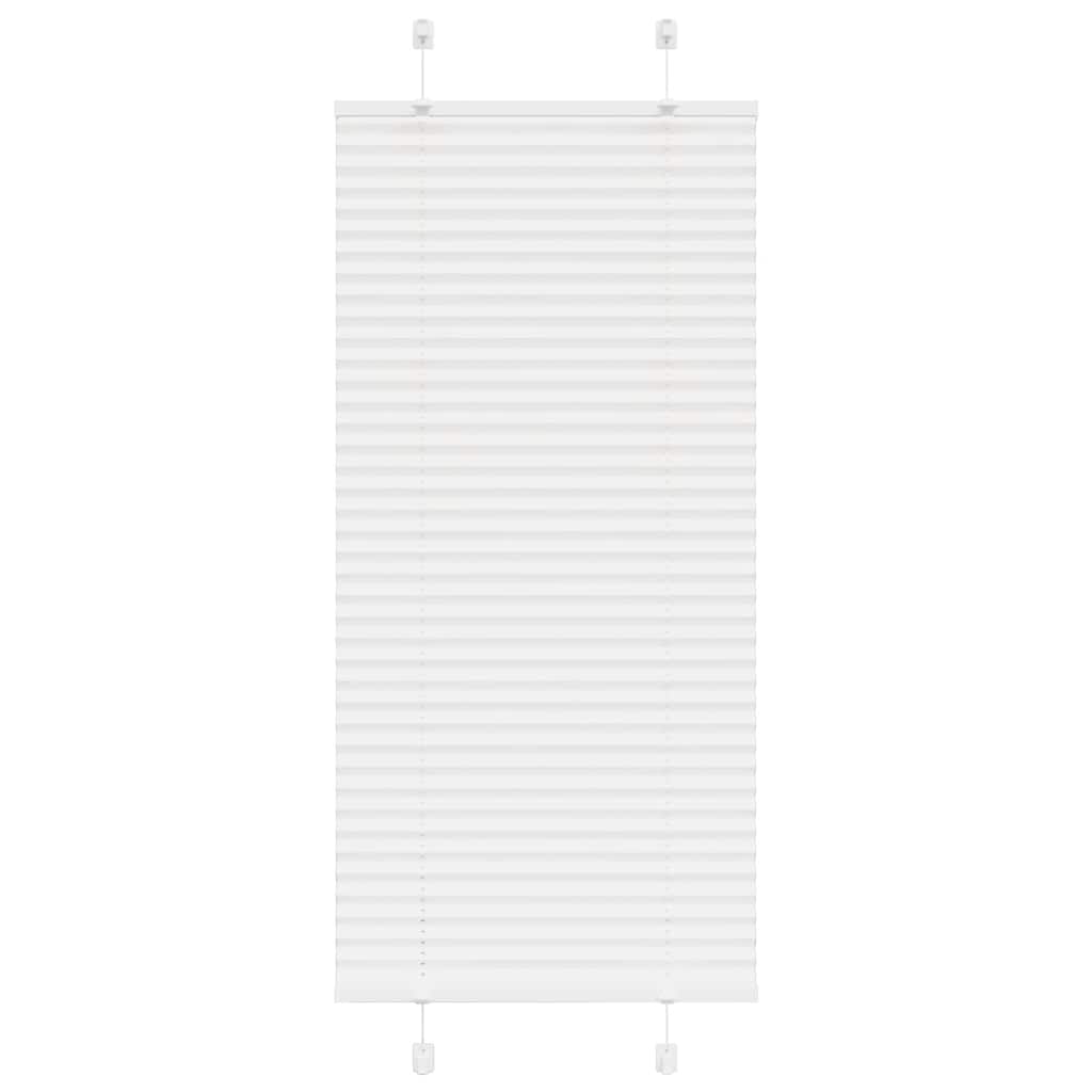 Plissee Stoffbreite 104,4 Cm Polyester Weiß