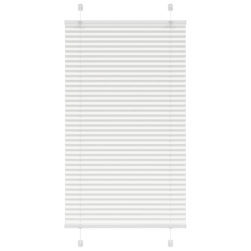 Plissee Stoffbreite 104,4 Cm Polyester Weiß