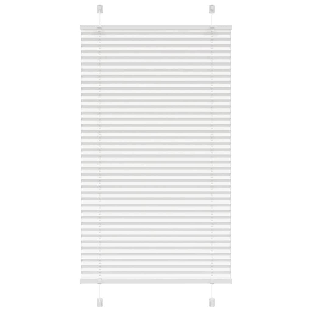 Plissee Stoffbreite 104,4 Cm Polyester Weiß