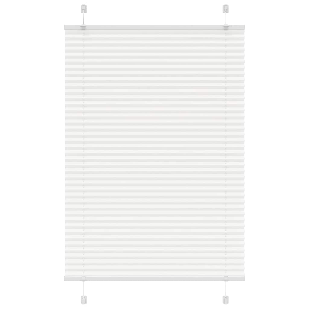 Plissee Stoffbreite 104,4 Cm Polyester Weiß