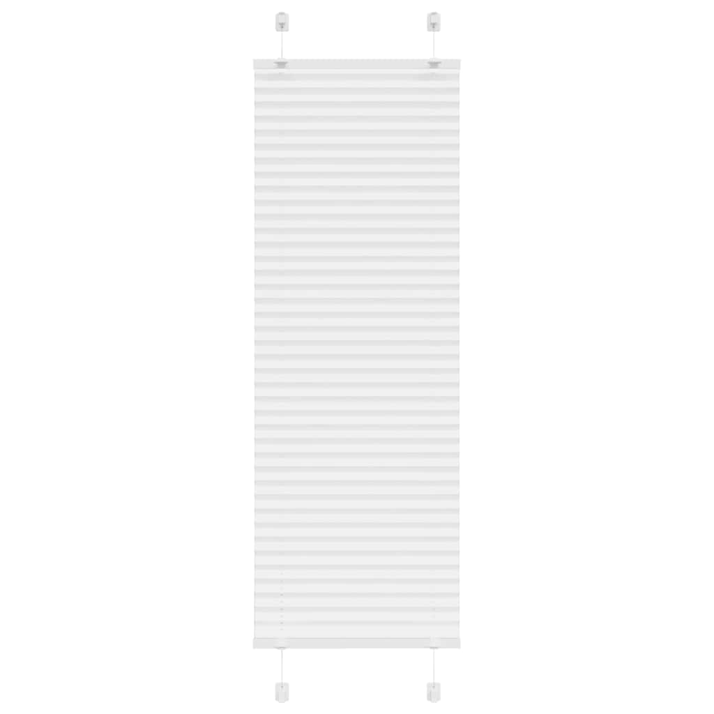 Plissee Stoffbreite 104,4 Cm Polyester Weiß