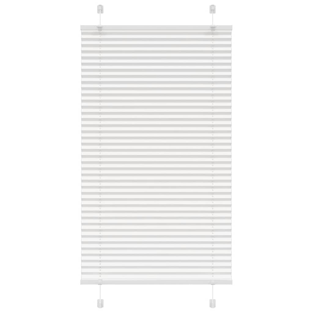 Plissee Stoffbreite 104,4 Cm Polyester Weiß