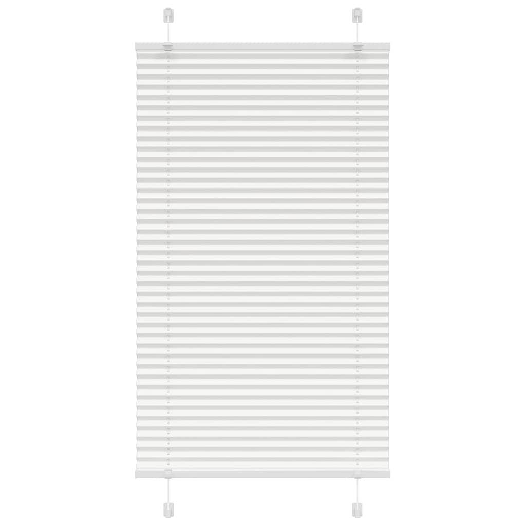 Plissee Stoffbreite 104,4 Cm Polyester Weiß