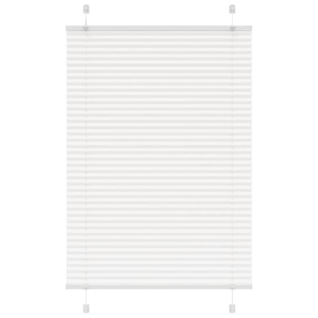 Plissee Stoffbreite 104,4 Cm Polyester Weiß