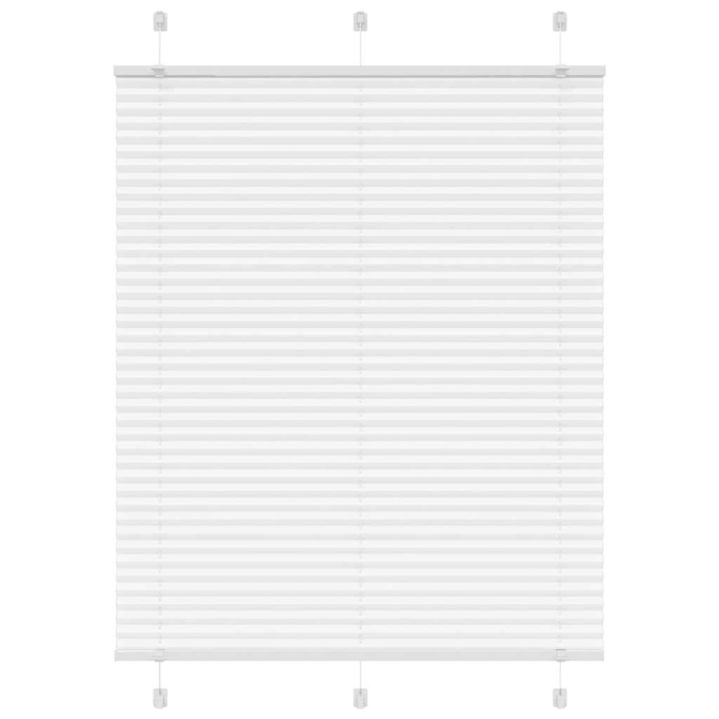 Plissee Stoffbreite 104,4 Cm Polyester Weiß