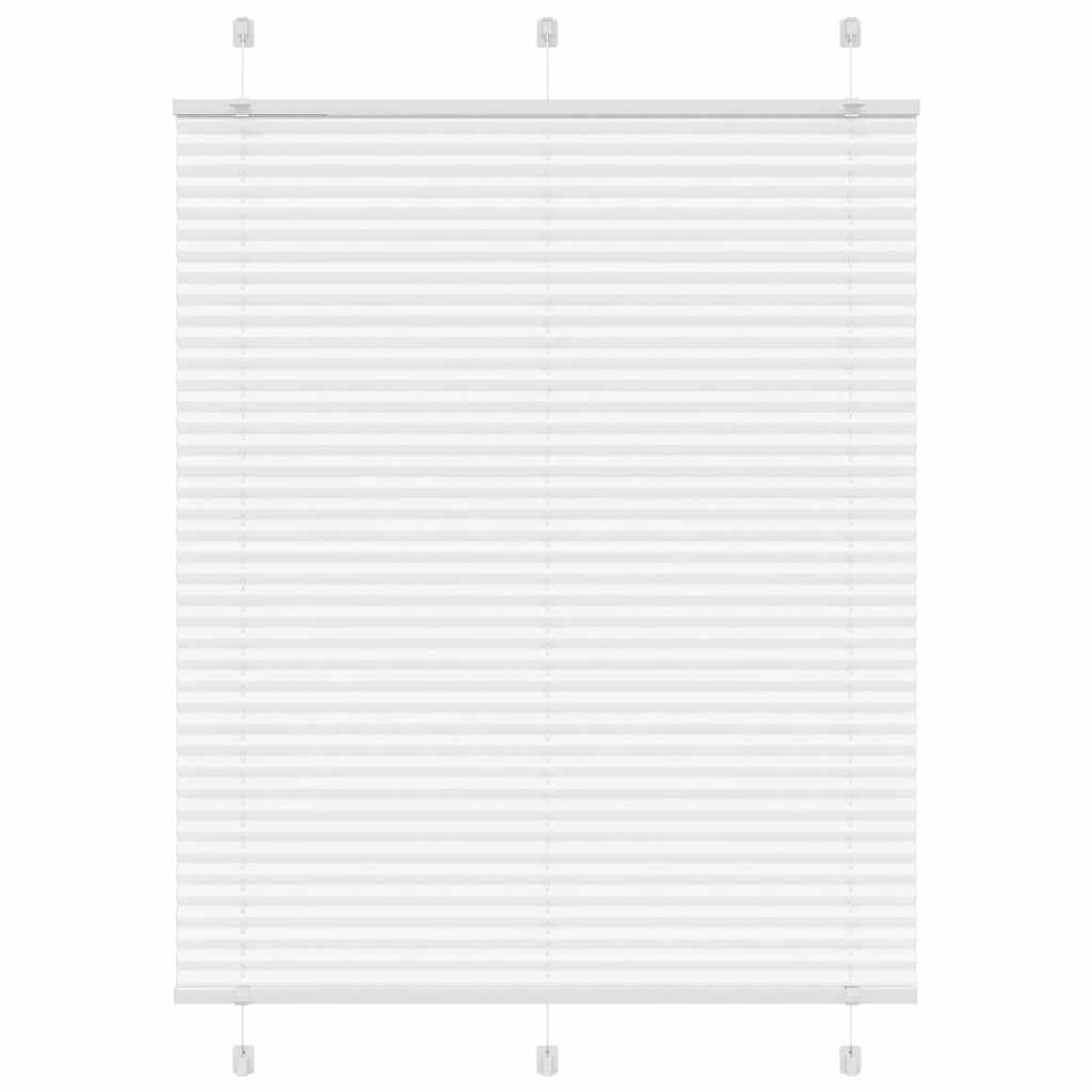 Plissee Stoffbreite 104,4 Cm Polyester Weiß