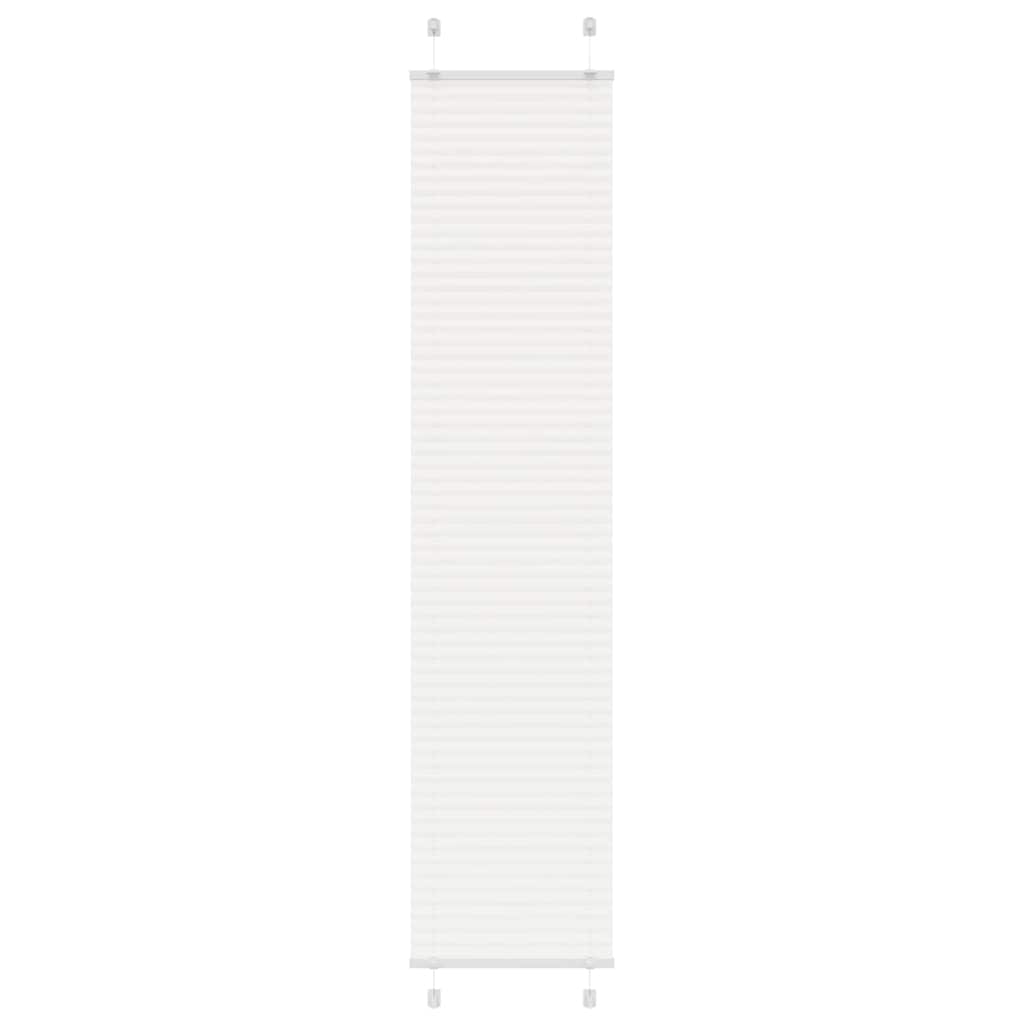 Plissee Stoffbreite 104,4 Cm Polyester Weiß
