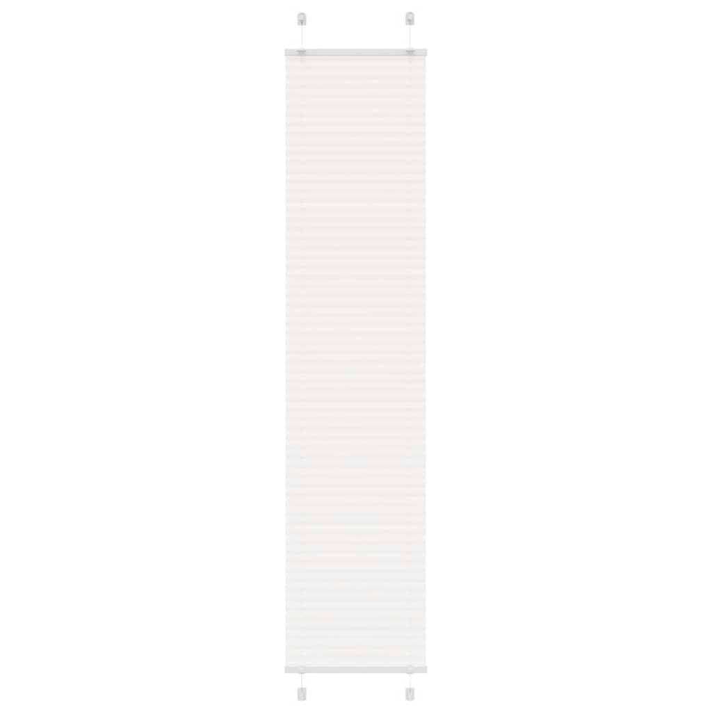 Plissee Stoffbreite 104,4 Cm Polyester Weiß