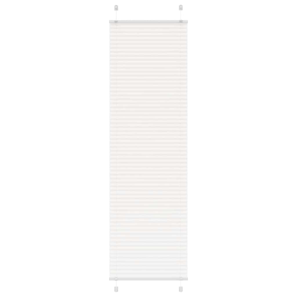 Plissee Stoffbreite 104,4 Cm Polyester Weiß