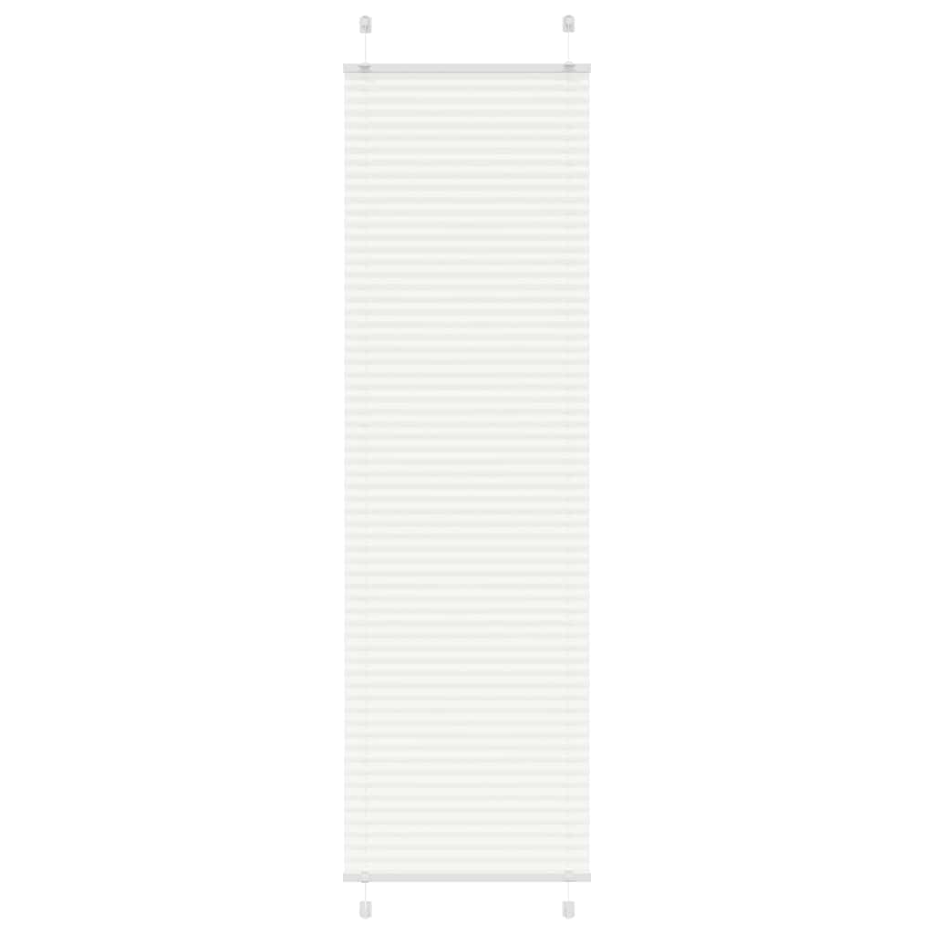 Plissee Stoffbreite 104,4 Cm Polyester Weiß