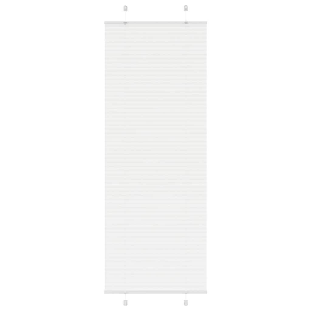 Plissee Stoffbreite 104,4 Cm Polyester Weiß