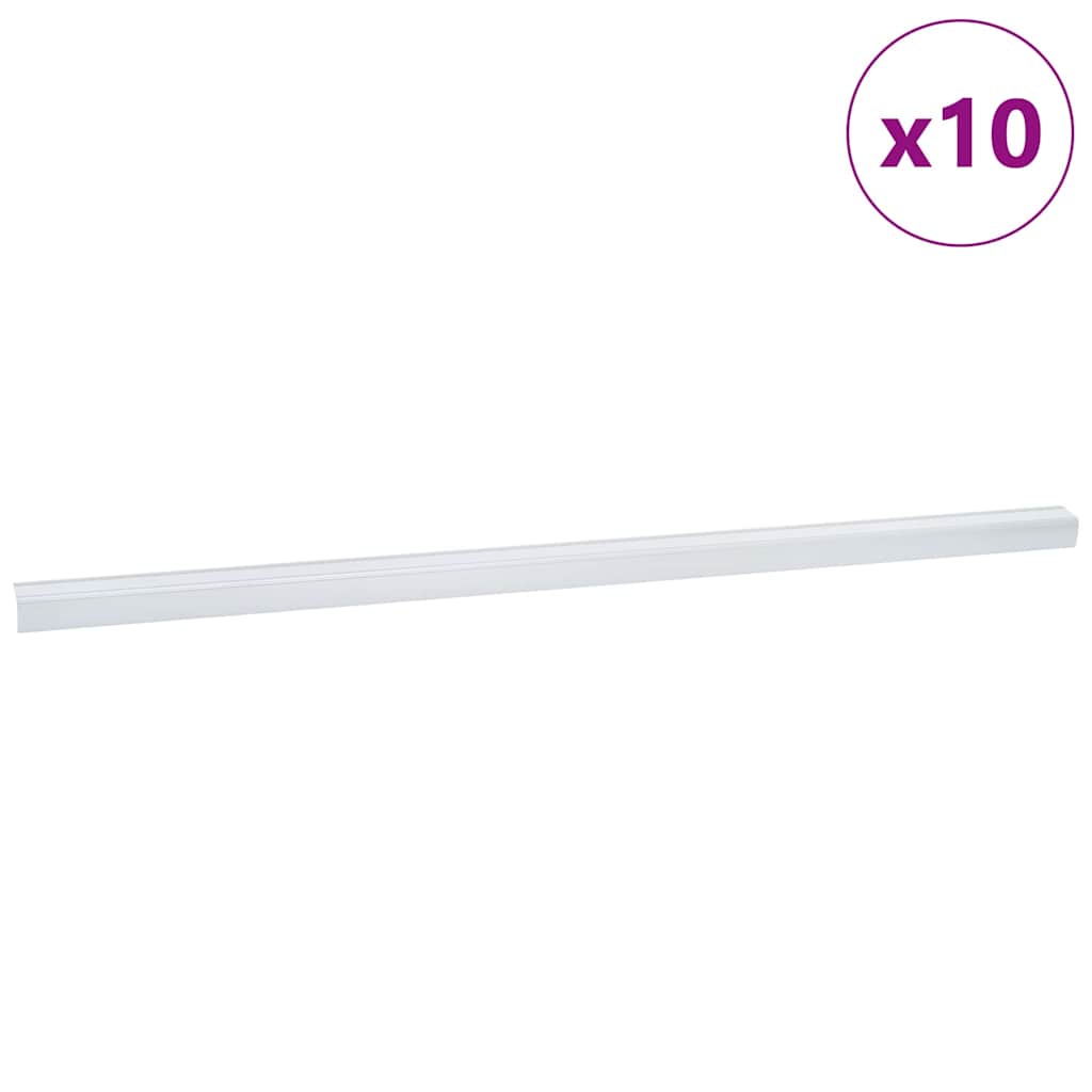 Treppenkantenprofile 10 Pcs 67 X 3.5 X 3 Cm Aluminium