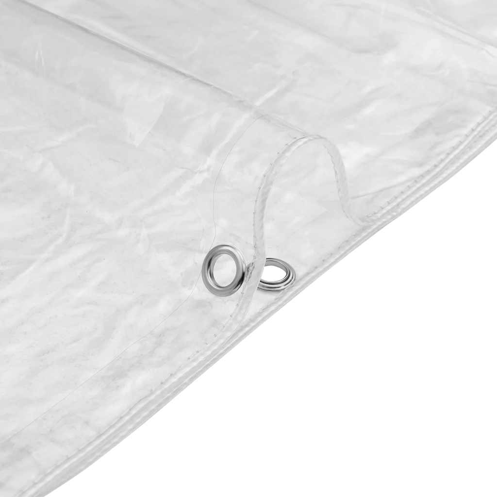 Klare Plane Mit Ösen Pvc