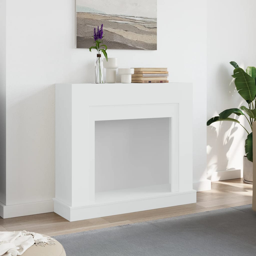 Kaminumrandung 100X30X87,5 Cm Holzwerkstoff
