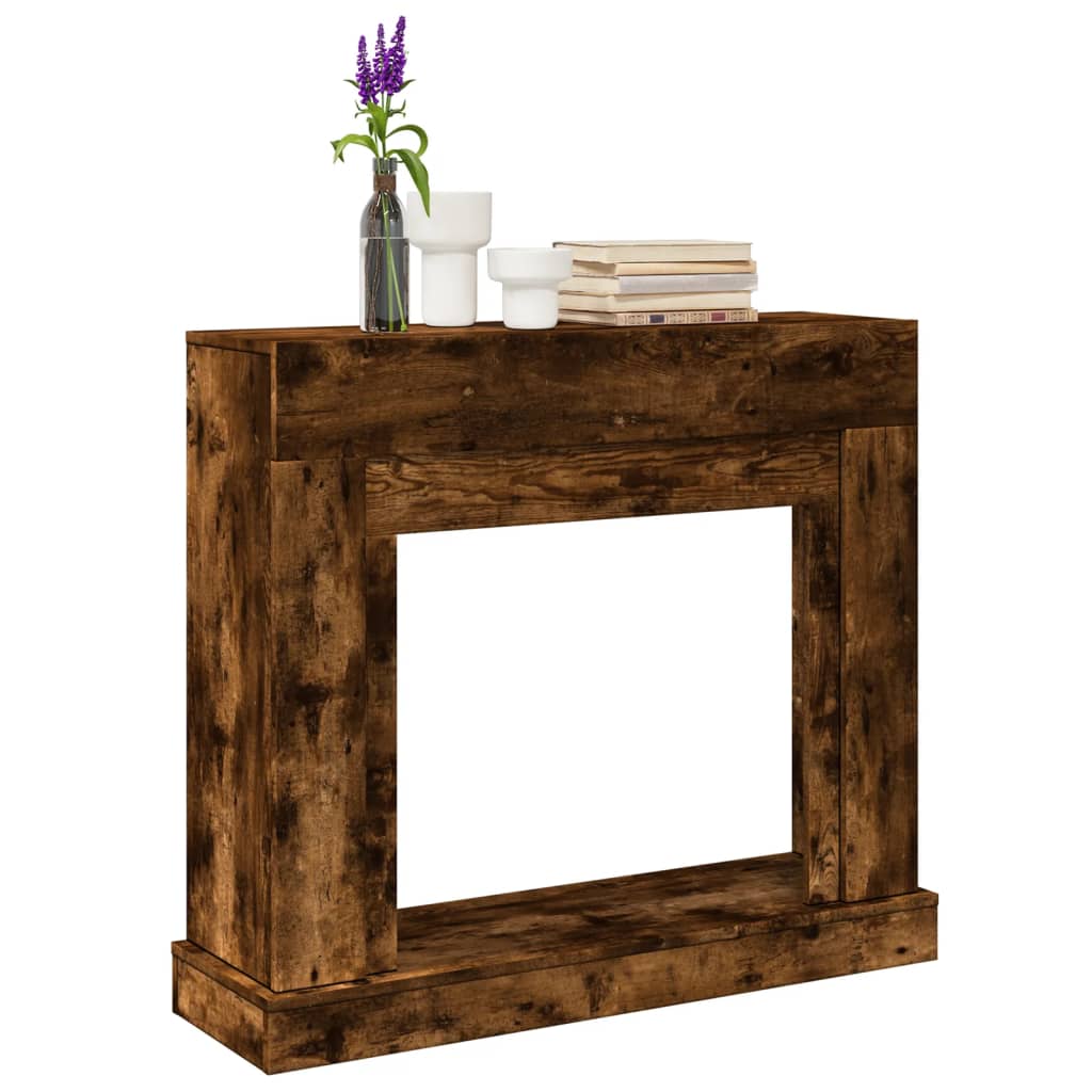 Kaminumrandung 100X30X87,5 Cm Holzwerkstoff