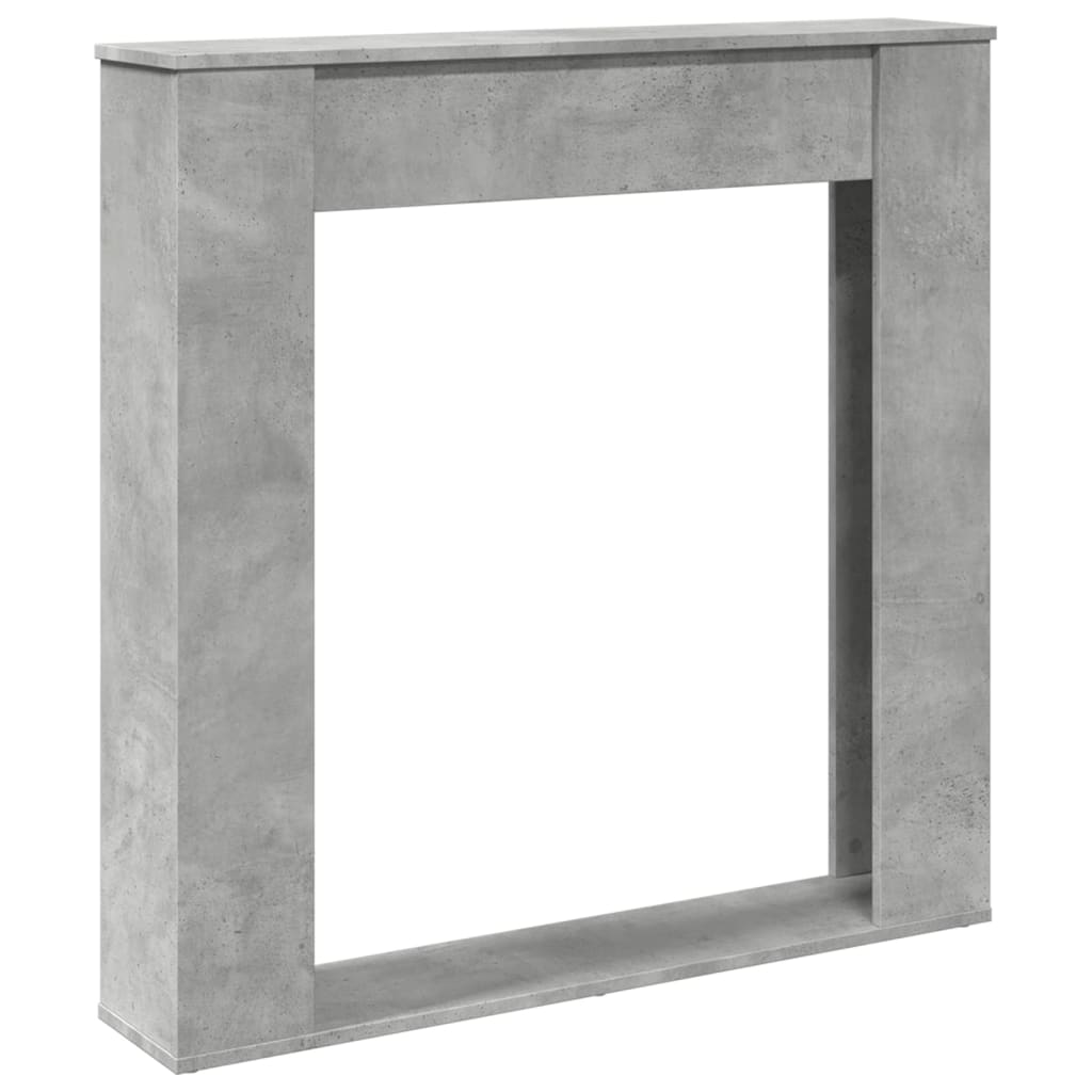 Kaminumrandung 100X20X100 Cm Holzwerkstoff