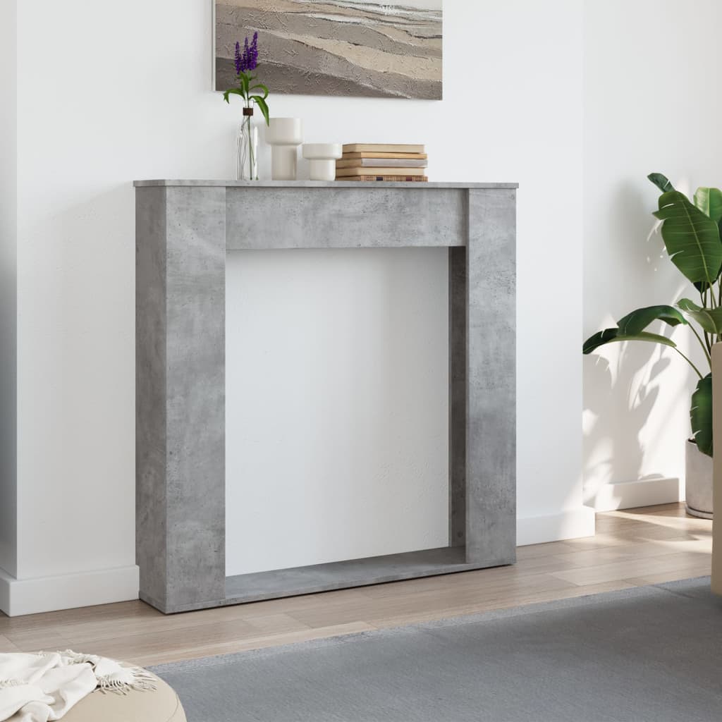 Kaminumrandung 100X20X100 Cm Holzwerkstoff