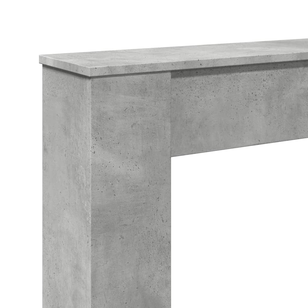 Kaminumrandung 100X20X100 Cm Holzwerkstoff