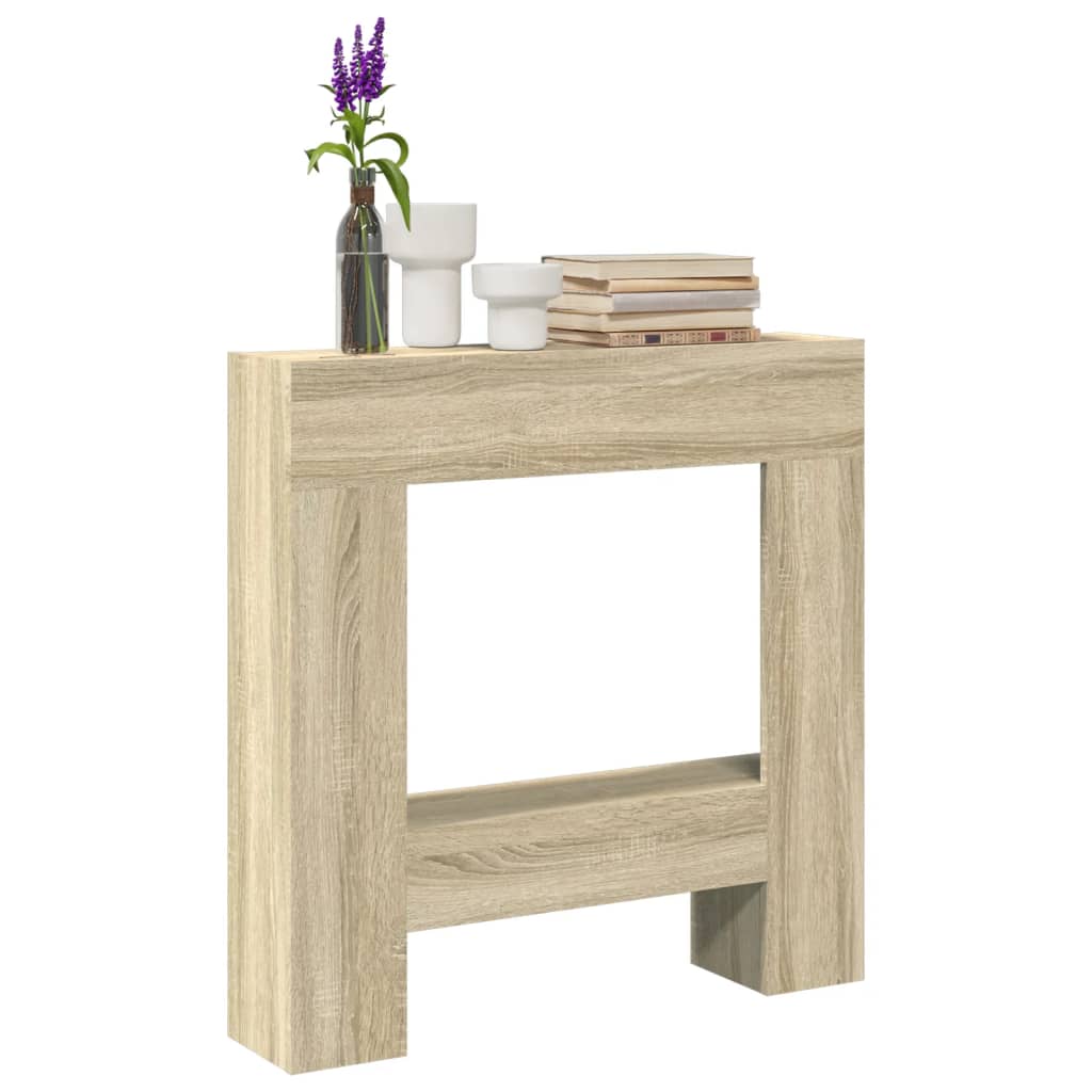 Kaminumrandung -Optik 81X18X82 Cm Holzwerkstoff
