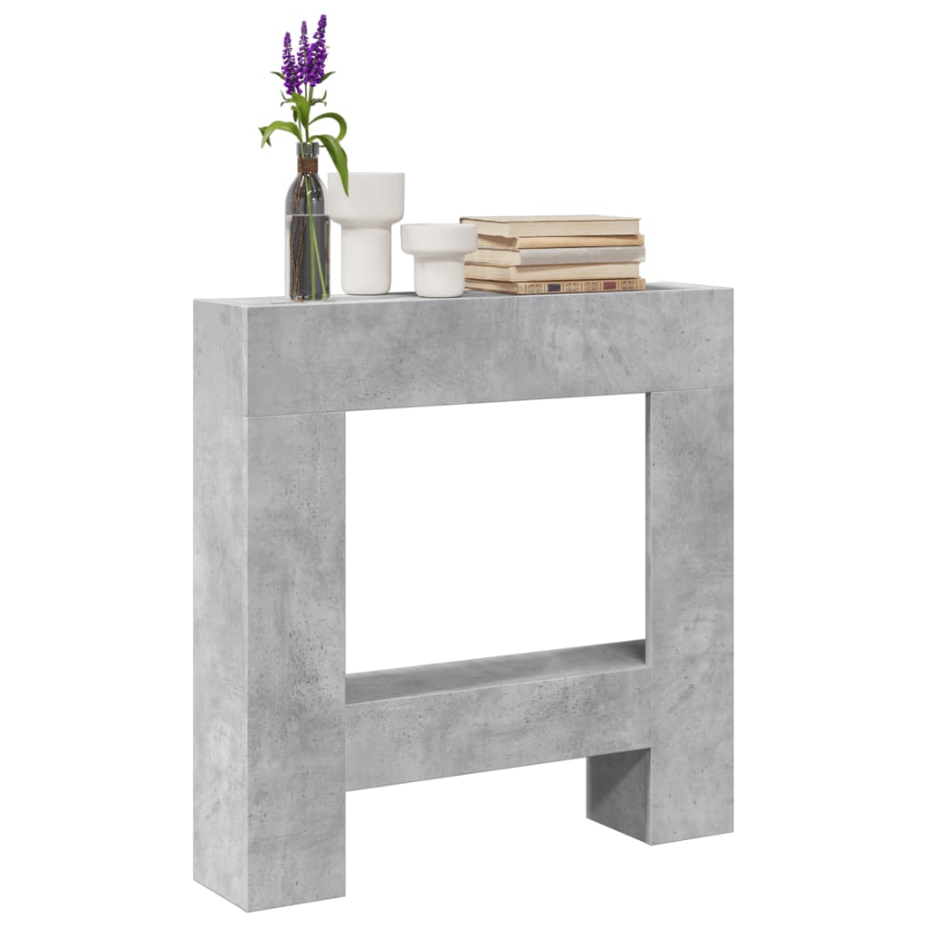 Kaminumrandung -Optik 81X18X82 Cm Holzwerkstoff
